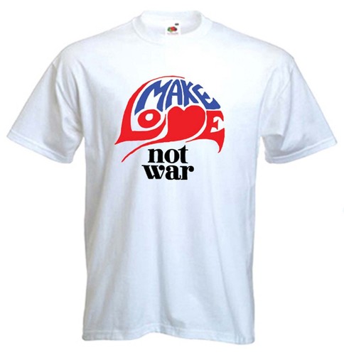 Make love not war shirt - not,