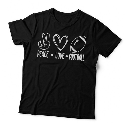 Peace love football - -,