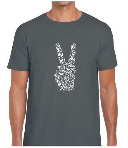 Bird peace mens shirt - peace, tee