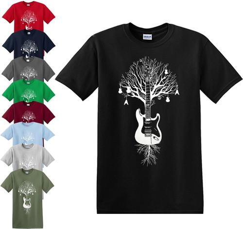 Tree guitars shirt - tree, t-shirt