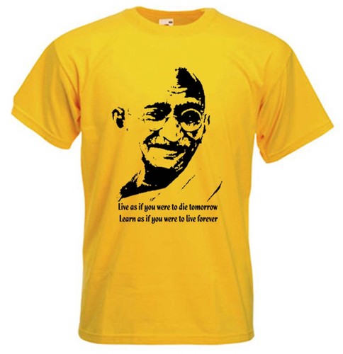 Gandhi shirt political peace - t-shirt,