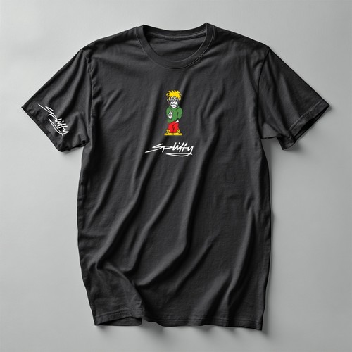 Spliffy shirt peace - t-shirt,