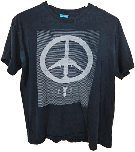 Unabomber peace logo shirt - shirt, l