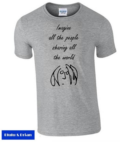 John lennon shirt - t-shirt, imagine