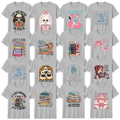 Book lover shirt - book,