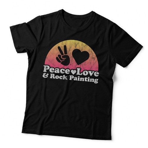 Peace love and - peace, painting