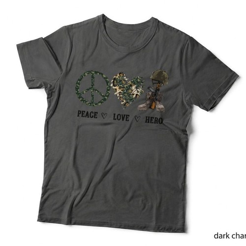 Peace love hero - peace, patriotic