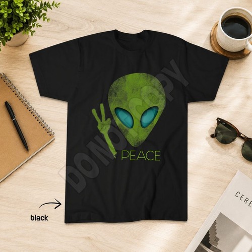 Alien peace shirt - ufo, lover
