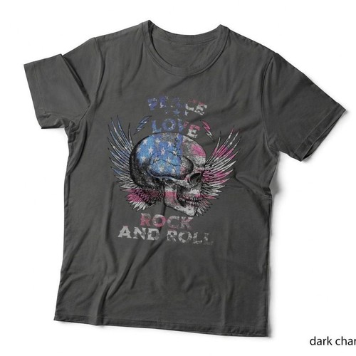 Peace love rock and roll - love,