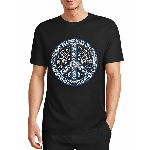 Peace sign women - women's, t-shirt