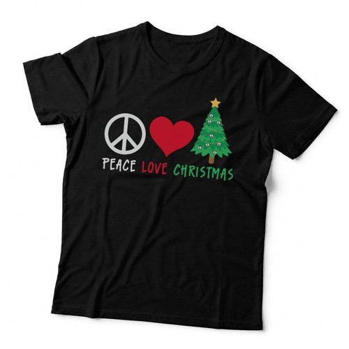 Peace love christmas - love, tree