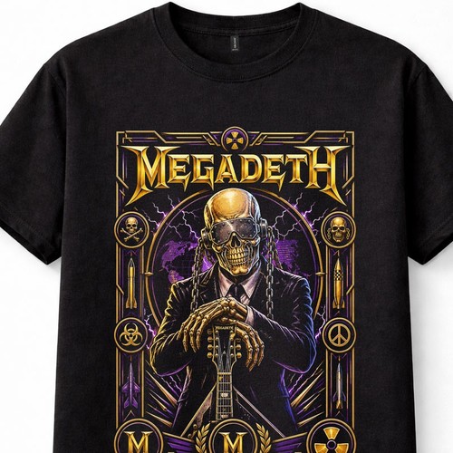 Megadeth thrash metal graphic - thrash,