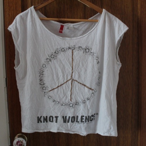 Peace symbol t shirt - h&m, t-shirt
