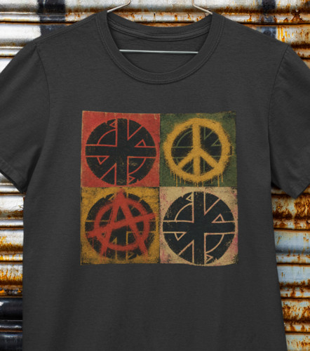 Popart crass retro shirt - popart, /
