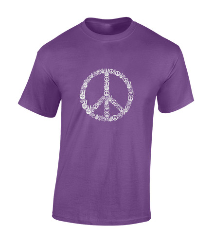 Peace hands mens - mens, shirt